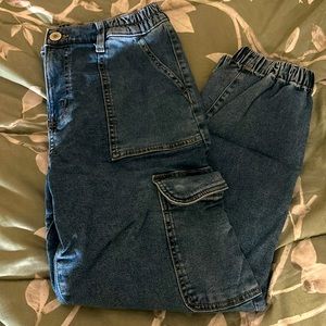 High rise jeans
